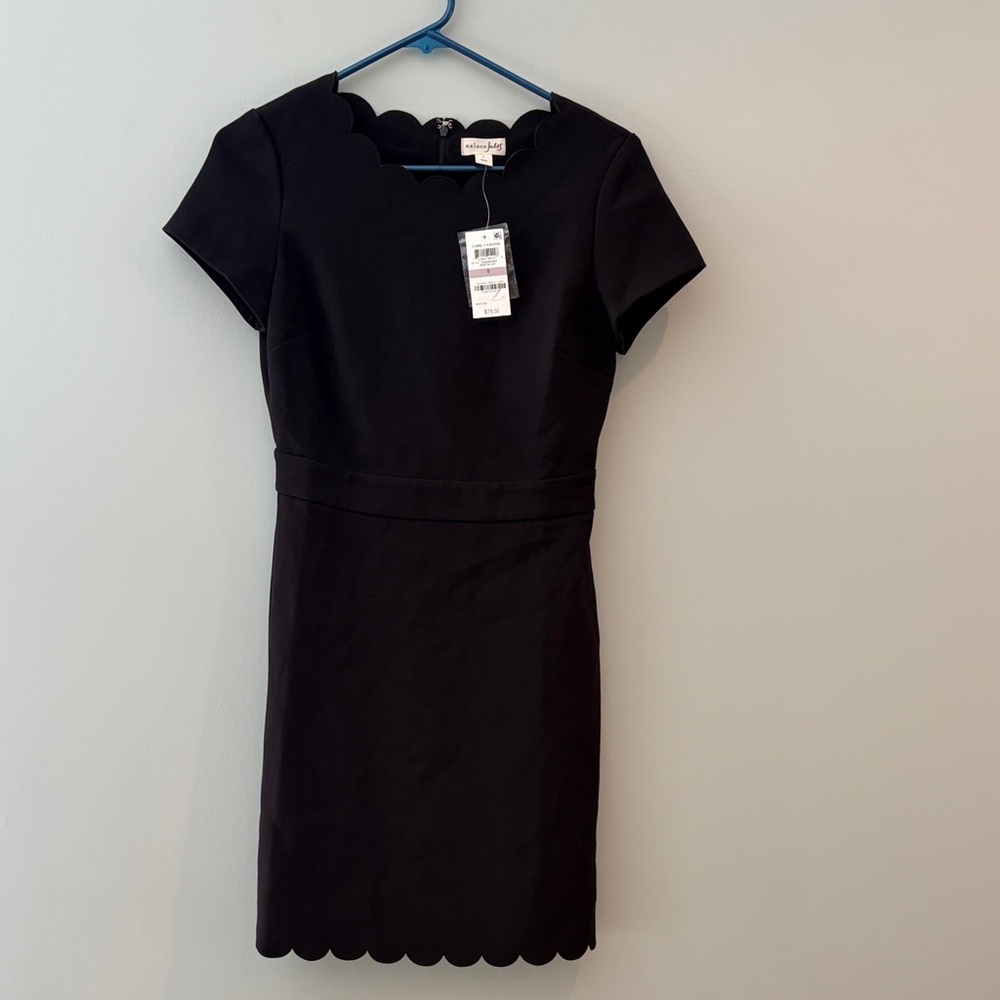Maison Jules Elegant Black Mini Dress